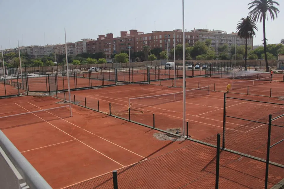 Valencia Tennis Center - Pistas de tenis