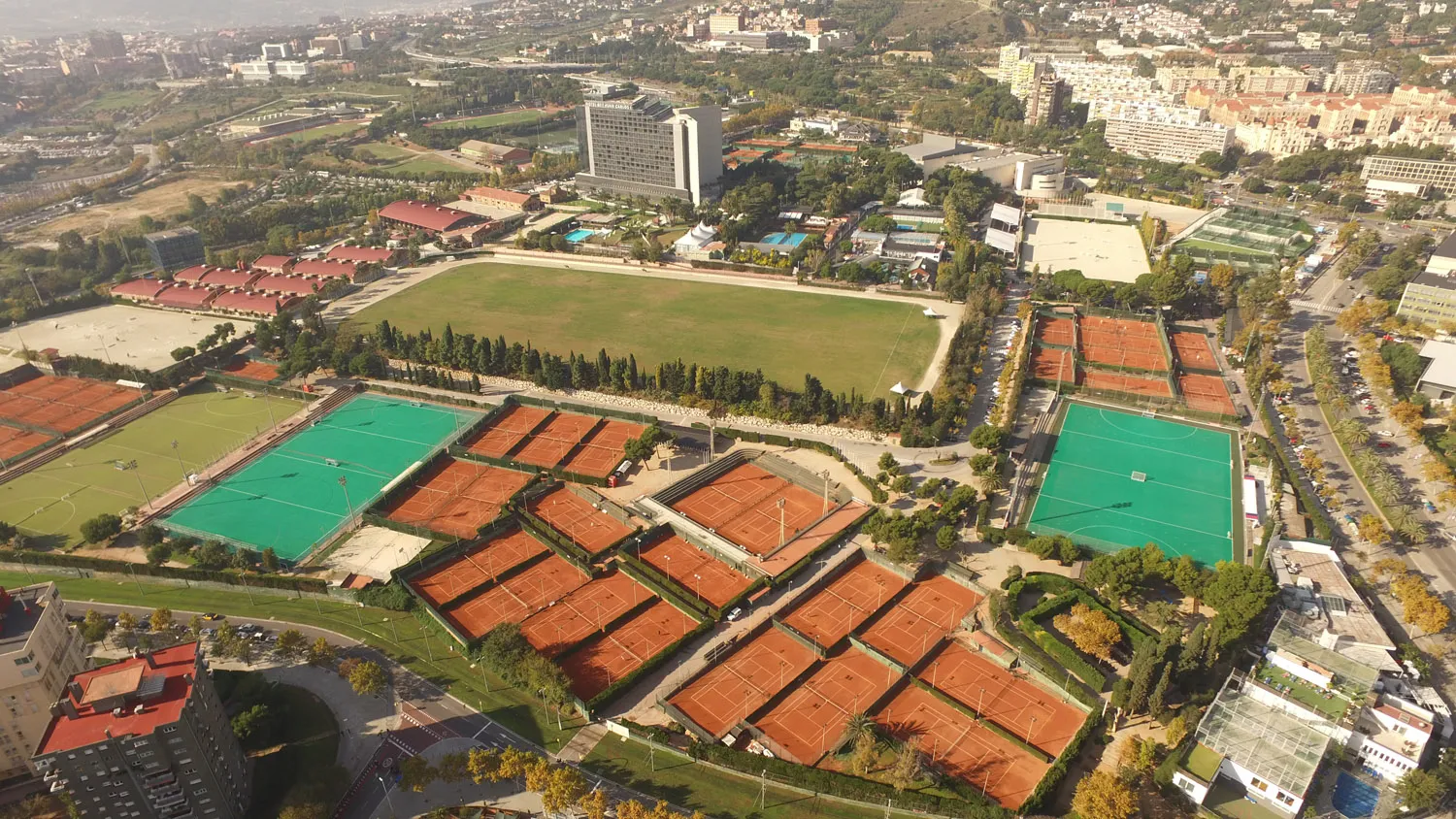 Real Club Polo de Barcelona - Vista panorámica